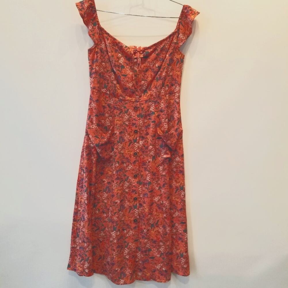Teeze Me Sleeveless Floral Cool‎ Sundress Size 11